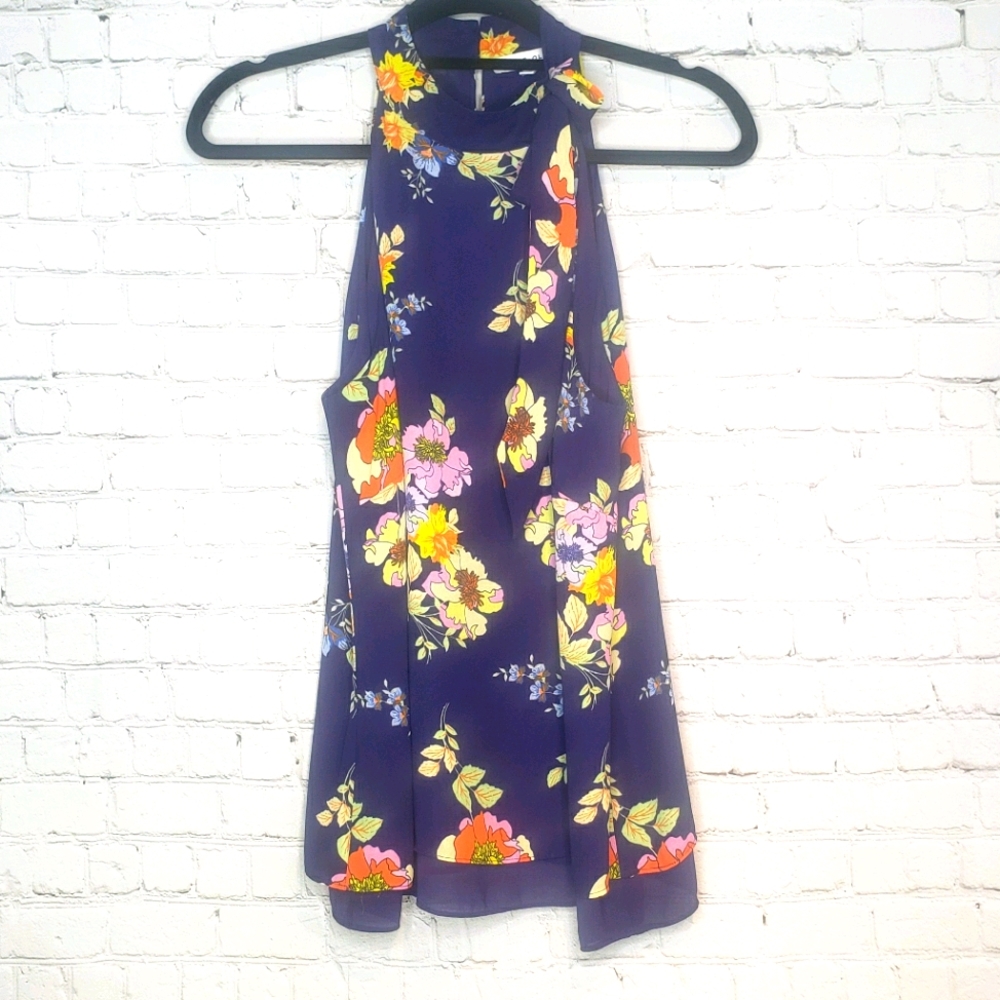 Rose+Olive Halter Top M